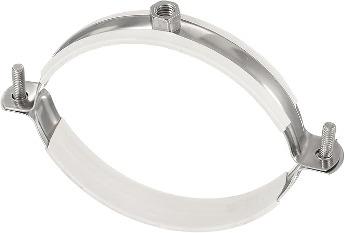 HARFINGTON 201 Stainless Steel 3.9-4.3"/100-110mm Split Ring Pipe Hanger Pipe by HARFINGTON
