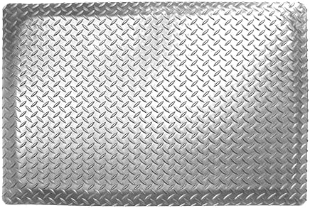 American Classic Diamond Plate Anti-Fatigue Gray Mat, Industrial Ergonomic - Image 6