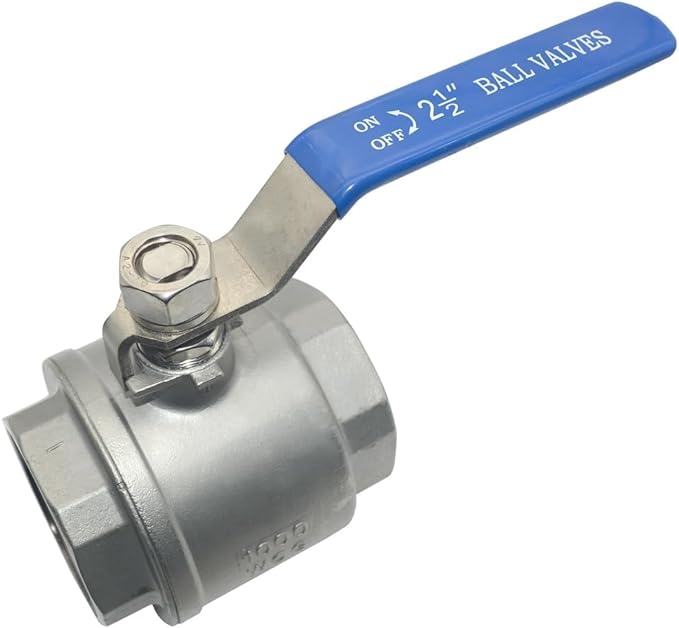 316 Stainless Steel 1/8"~3" Full Port Ball Valve by Megairon