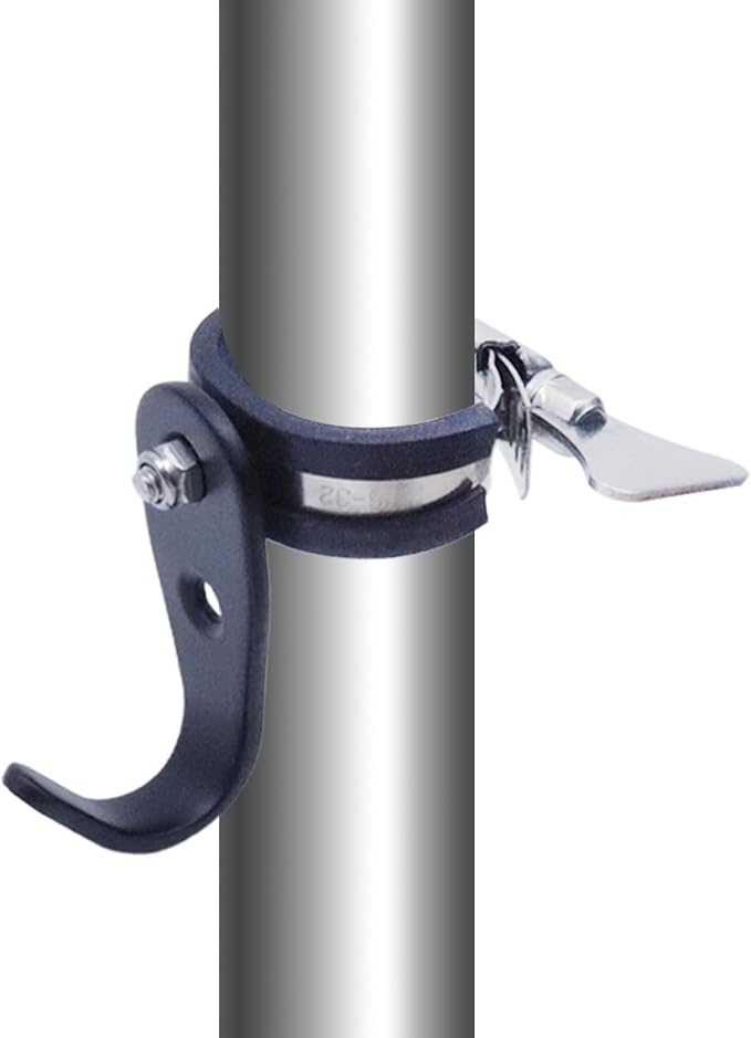 Stainless Steel Adjustable Single Tube Hook, Utility J Hooks, Heavy Duty - Image 5