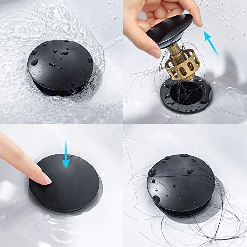 KAIYING Pop Up Drain, Bathroom Vessel Sink Drain - Image 2