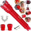 8 in 1 Multifunctional Sink Wrench, Faucet and Sink Installer Tool by HDWY