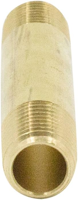 Brass Long Nipple, 1/4" NPT Male x 1/4" NPT Male Pipe Fitting - Image 4