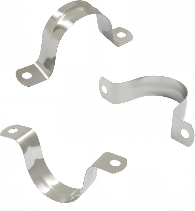 BokWin 32 Pcs M40 U Shaped Bracket Clamps, 1-1/2 Inch 304 Stainless Steel Two - Image 4