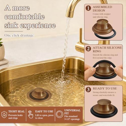 3-1/2 Inch Kitchen Sink Drain Kit - Image 6