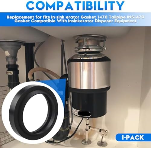 1470 Garbage Disposal Gasket for In-Sink Erator - Image 2