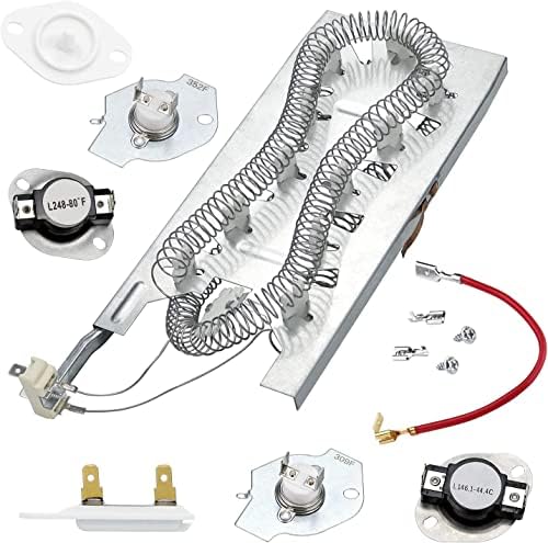 WP3387747 3387747 Dryer Heating Element Kit-Compatible by TOMOON