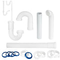 Bathroom Sink Drain Kit, for Most 1-1/4” Kitchen or Bathroom Sinks Drain Repair by PetrelWing