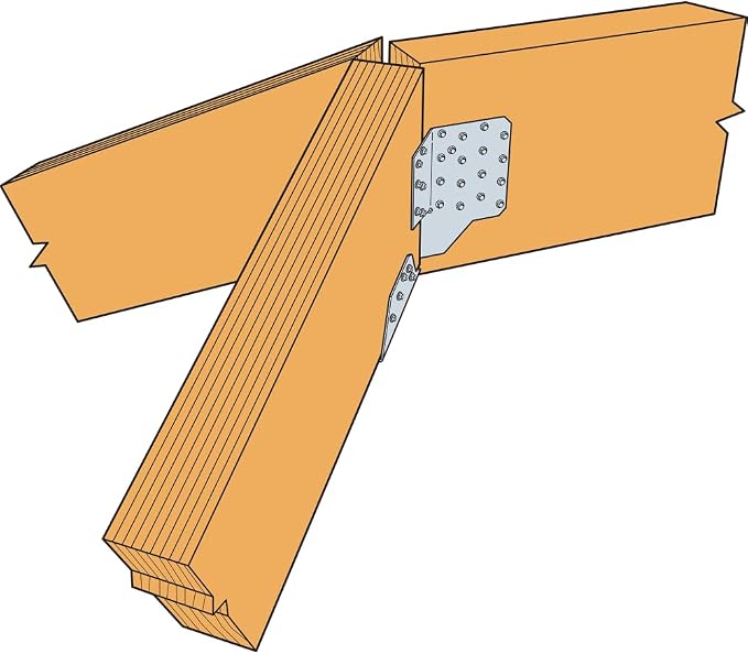 Simpson Strong-Tie HHRC44 Hip-Ridge Face-Mount Connector - Image 5