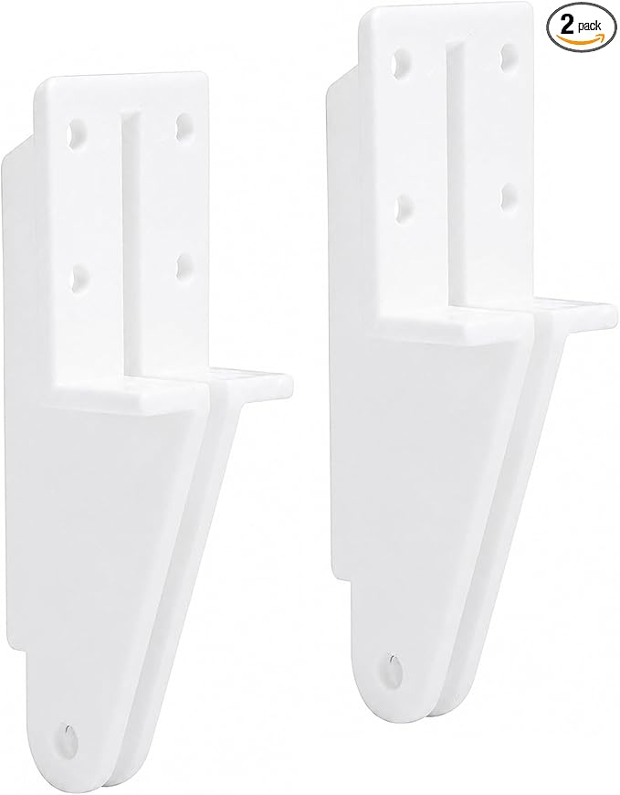 2 Pcs Door Jamb Bracket Hardware, Storm Door Closer Bracket Replacement | Solid by Unknown