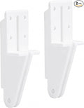 2 Pcs Door Jamb Bracket Hardware, Storm Door Closer Bracket Replacement | Solid by Unknown