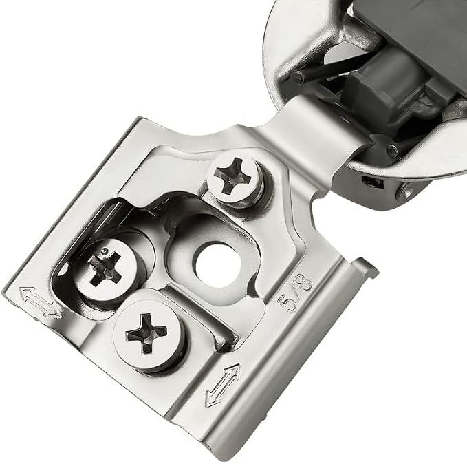 Soft Close Hinges for Kitchen Cabinet Hinges, 5/8 Inch Overlay, 20 Pack | 10 - Image 4