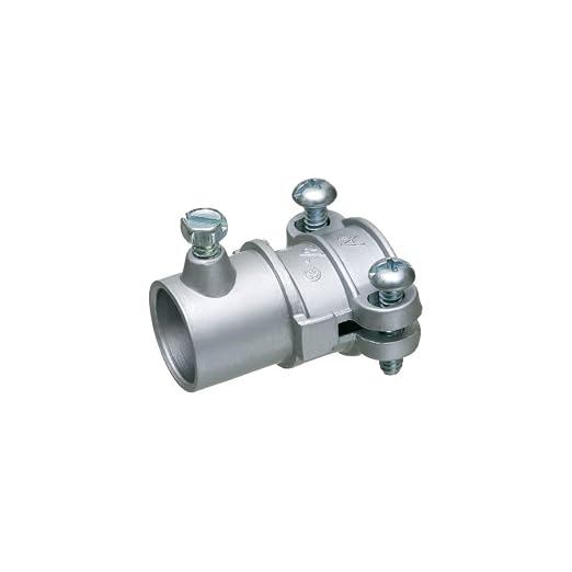 Arlington 8630 Die Cast Zinc EMT Set Screw To Flex Greenfield Combination by Arlington