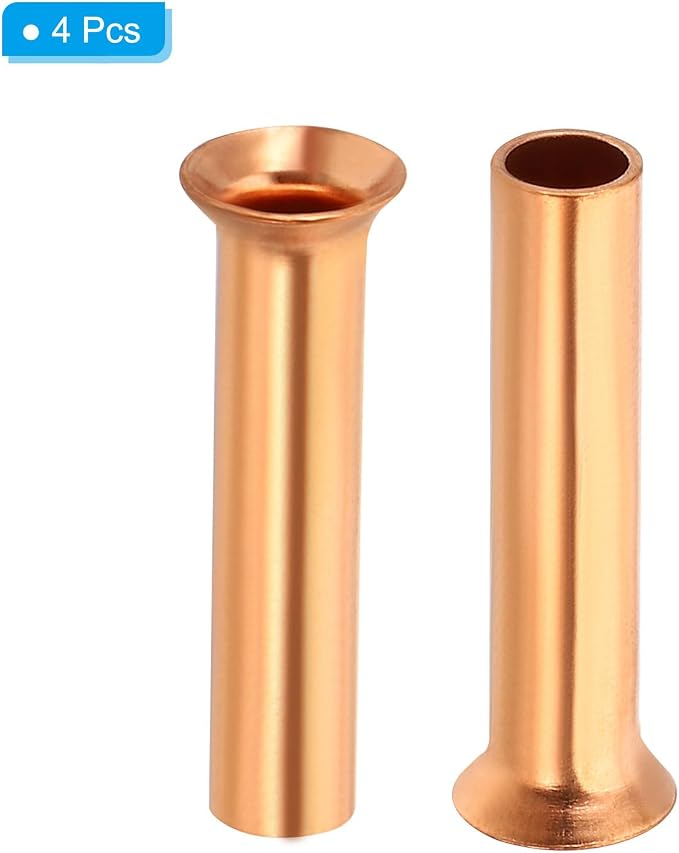 PATIKIL 1/4" OD Copper Flare Tube Fitting - Image 3