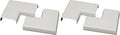 Wiremold Plastic Nonmetallic Raceway, Extending Power, On-Wall Flat Elbow by Legrand-Wiremold