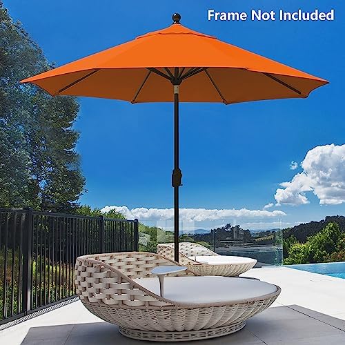 EliteShade USA 9FT Patio Umbrella Replacement Covers 8 Ribs Market Umbrella - Image 5