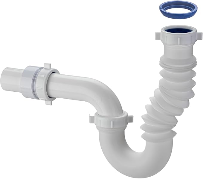 tatatagear 1-1/2 inch Adjustable P Trap Kit by Unknown