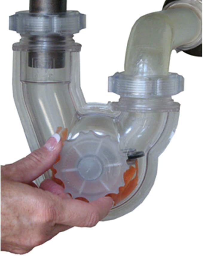 Permaflow Never Clog Transparent Abs 1-1/2" P-Trap - Image 3