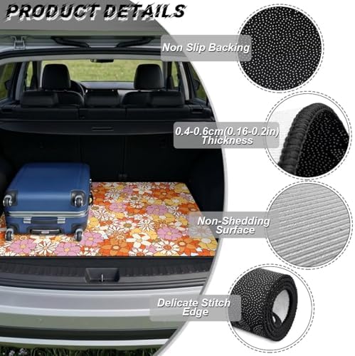 ELEQIN Hippie Daisy Car Trunk Mat - Image 6