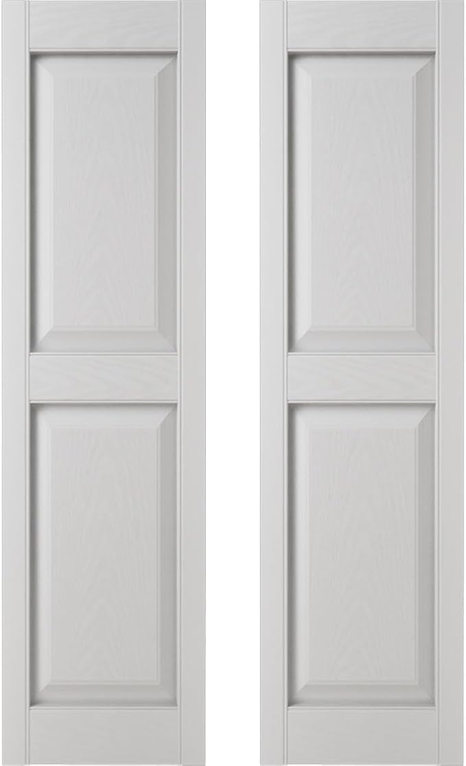 Ekena Millwork 14.75 in. W x 67 in. H Builders Edge, Standard Two Equal Panels by Builders+Edge