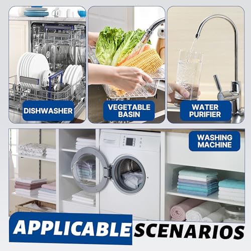 Compatible with WP164020 Dishwasher Drain Hose Adapter Air Gap Kit – Reverse - Image 4