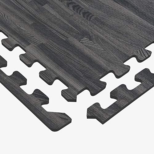 Forest Floor 3/8 Inch Thick Printed Foam Tiles, Premium Wood Grain Interlocking - Image 6
