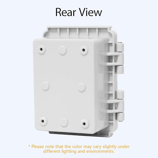 Electrical Box, IP67 Waterproof Hinged Cover Stainless Steel Latch Junction Box - Image 6