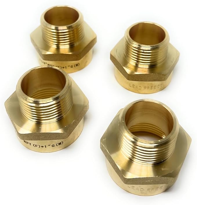 Cascada Lead-Free Brass Adapter by CascadaShowers