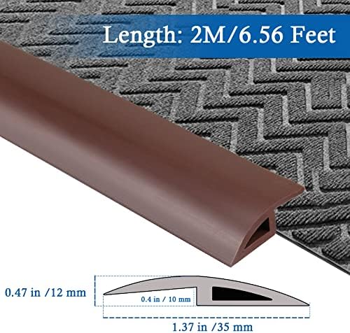 FONUNO Carpet Transition Strip Self Adhesive Floor Transition Strip - Image 2