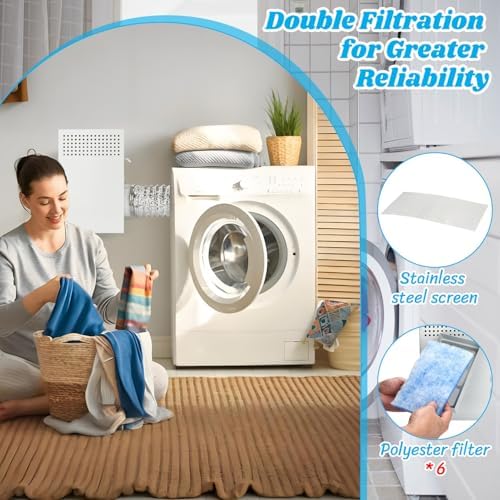 Metal Indoor Dryer Vent Kit, L-shape Design, - Image 5