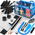 Sealegend 58-Piece 52-Feet Dryer Vent Cleaner Kit, Dryer Cleaning Tools by Sealegend
