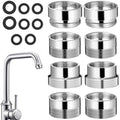 SEWACC 8 pcs Faucet Adapter Kit Water Filter Faucet Adapter Kitchen to Hose by SEWACC