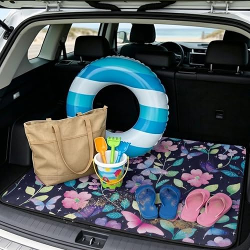 Butterfly Floral Universal Cargo Liner 29"x39" - Image 2