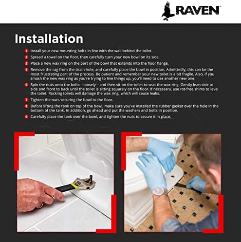 Raven T-KCDC-738534 Brass Closet Bolts - Image 4