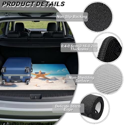 Beach Starfish Universal Moving Trunk Mat 29"x39" – Heavy Duty Waterproof Cargo - Image 6