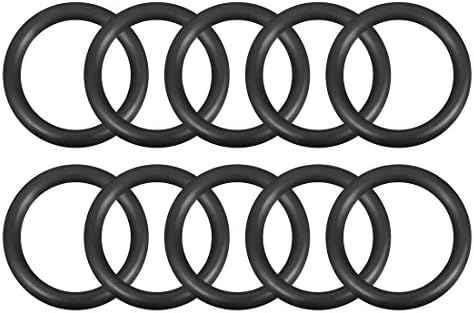 uxcell Nitrile Rubber O-Rings 40mm OD 30mm ID 5mm Width, Metric Sealing Gasket by uxcell