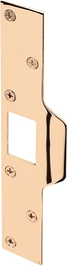 Prime-Line U 9426 Maximum Security Latch Strike, 1-1/4 In. x 7-7/8 In. by Prime-Line