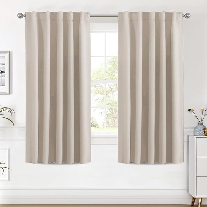 H.VERSAILTEX Blackout Curtains Thermal Insulated Window Treatment Panels Room by HVERSAILTEX