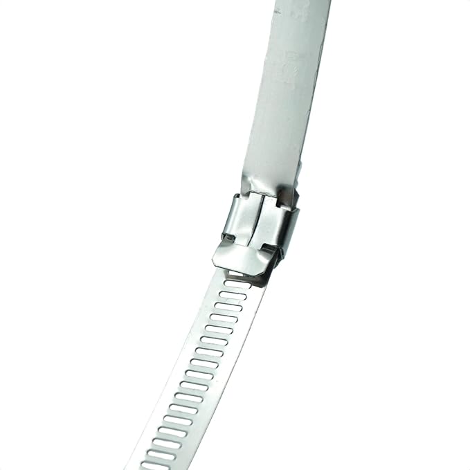 5Pcs 11.8-Inch/300mm Large Hose Clamps Stainless Steel | Adjustable Worm Gear - Image 6