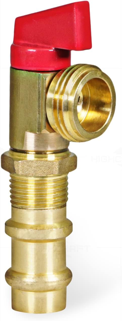 Highcraft 540S Washing Machine Replacement Valve 1/2’’ Press Inlet x 3/4’’ MHT - Image 3