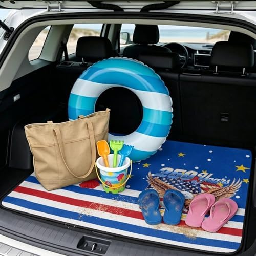 250 Years American Universal Car Trunk Mat 29"x39" - Image 2