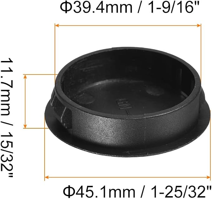 uxcell 1-9/16" Plastic Hole Plugs - Image 2