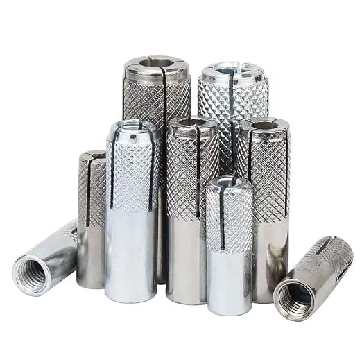 Wensilon 1/4"-20 Premium Zinc Plated Carbon Steel Drop in Anchors Assortment - Image 4