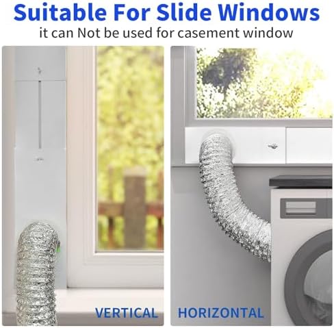 Dryer Vent Window Kit for Sliding & Hung Windows - Image 3