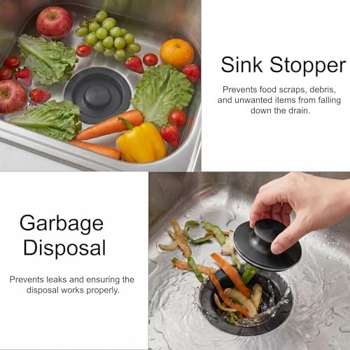 LQS Kitchen Sink Garbage Disposal Flange and Sink Stopper, fit 3-1/2 Inch - Image 3