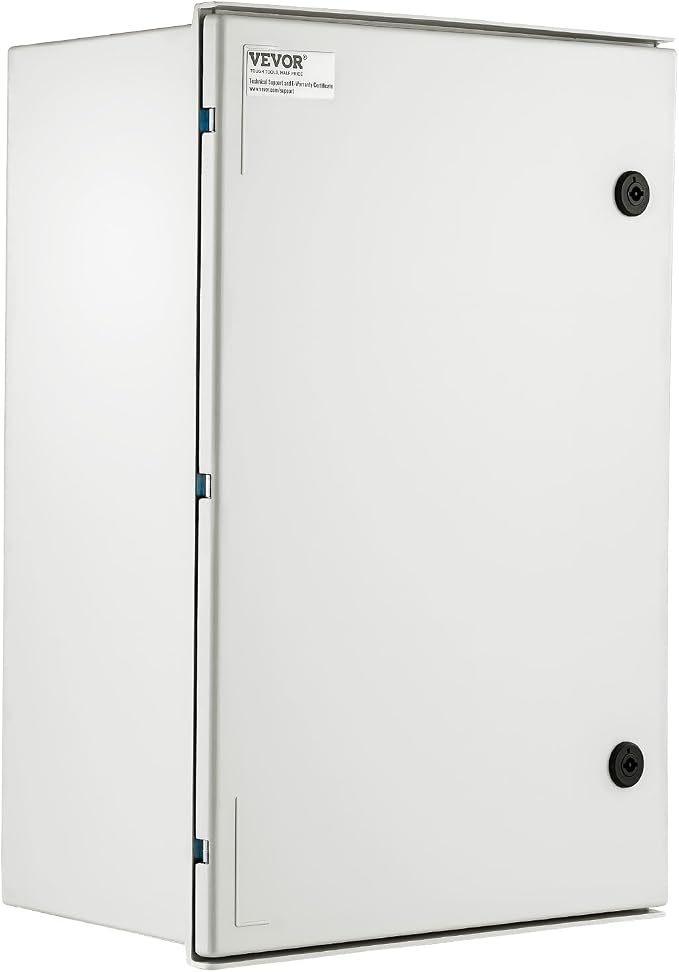 VEVOR Fiberglass Enclosure 23.6 x 15.7 x 9.1 Electrical Enclosure Box NEMA 3X - Image 9