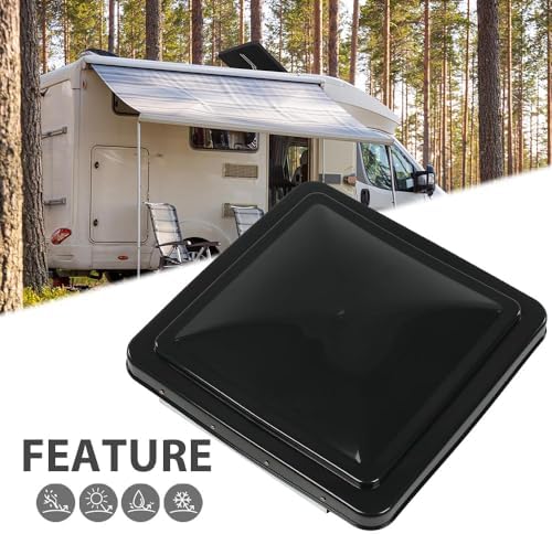 ALLGOOD Replacement 14" x 14" Roof Vent Cover Camper RV Trailer Fit - Image 2