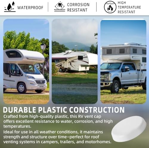 1-Pack Mushroom Style RV Plumbing Vent Cap - Image 4