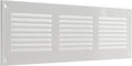 12 x 4 Inch White Galvanized Steel Return Air Register Vent Cover, AC Vent Cover by ECOPROVENT