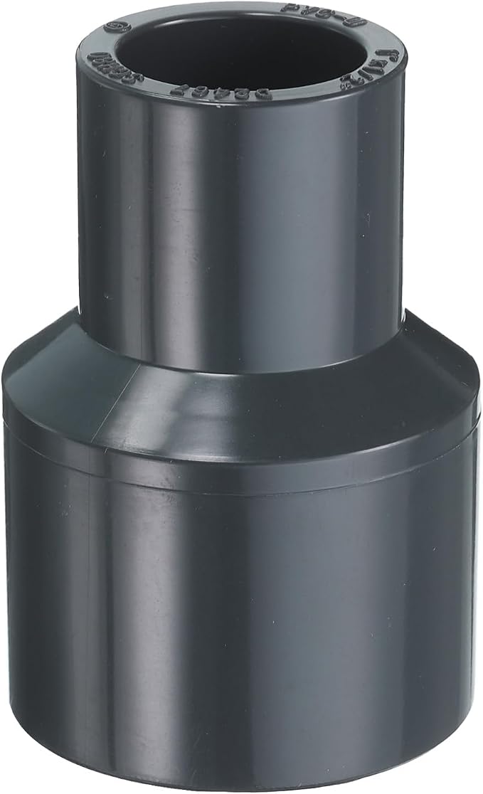 HARFINGTON PVC Reducing Coupling 1 x 1/2" Increaser/Reducer Coupling Pipe by HARFINGTON